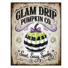 Shop For Glam Drip Pumpkin Halloween Sign
