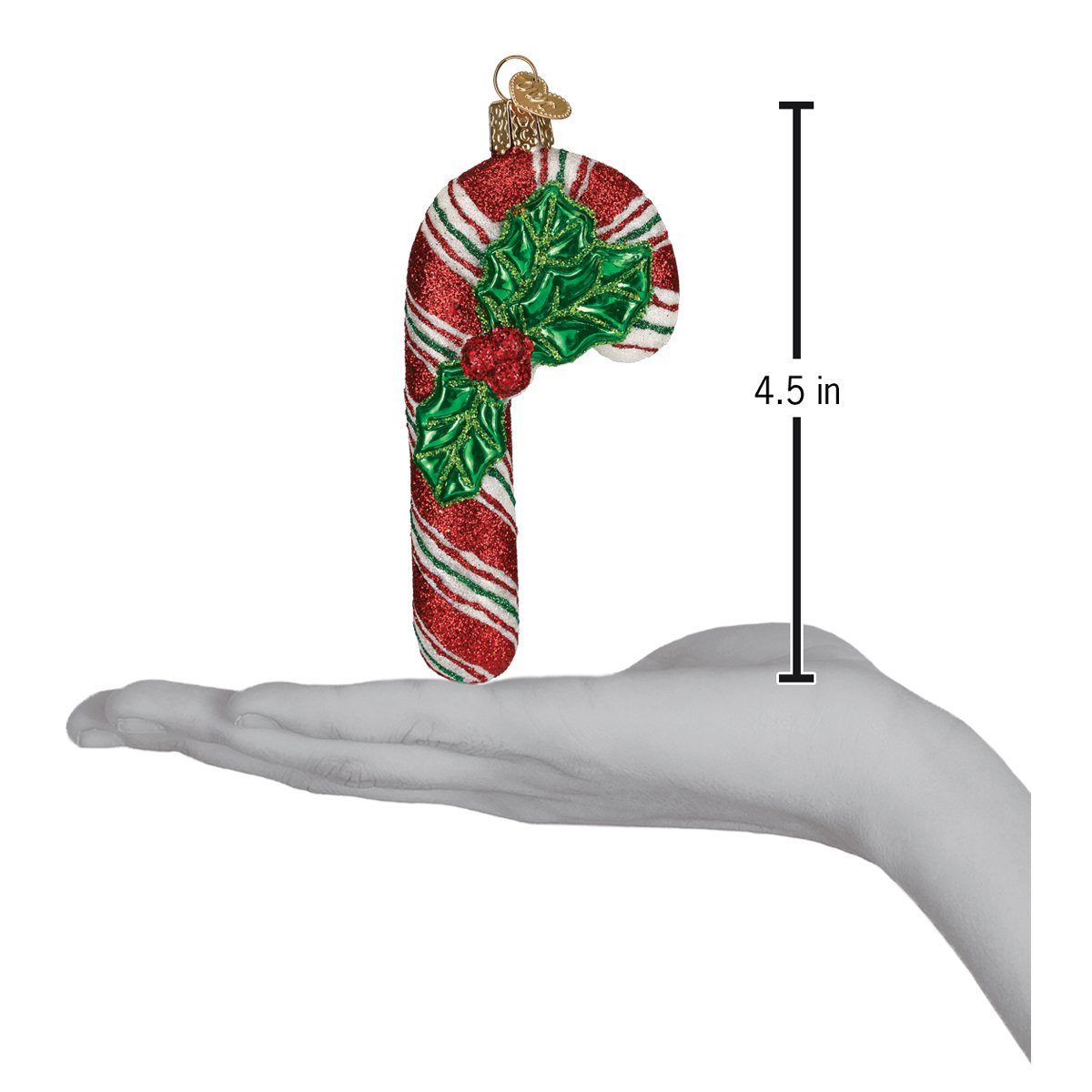 Shop For Glistening Candy Cane Ornament