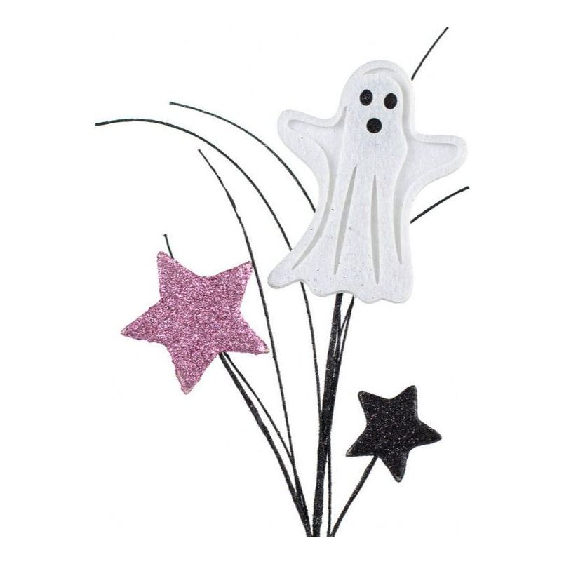 Shop For Glitter Ghost & Stars Spray: Pink & Black at Michelle's aDOORable Creations