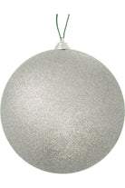 Shop For Glitter Silver Ball Ornaments at Michelle's aDOORable Creations