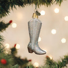 Shop For Glittered Boot Ornament