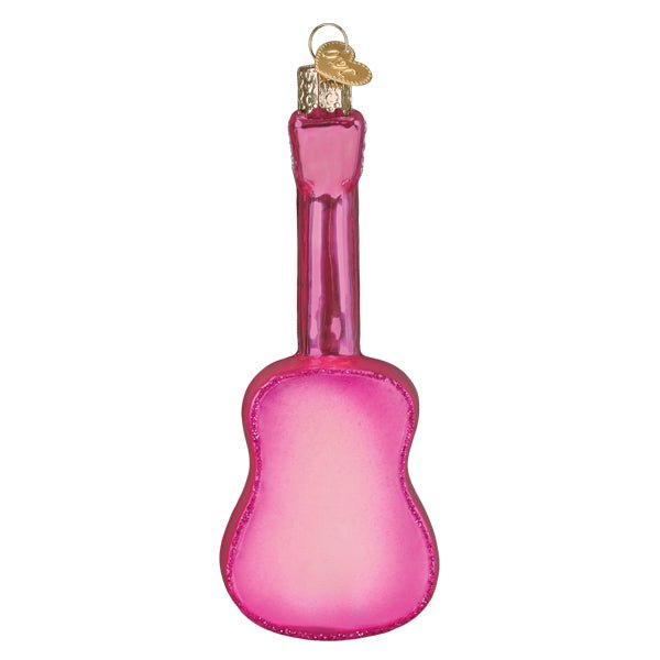 Shop For Glittered Glam Guitar Ornament