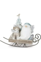 Shop For Gnome on Sled Figurine (Set of 2) at Michelle's aDOORable Creations