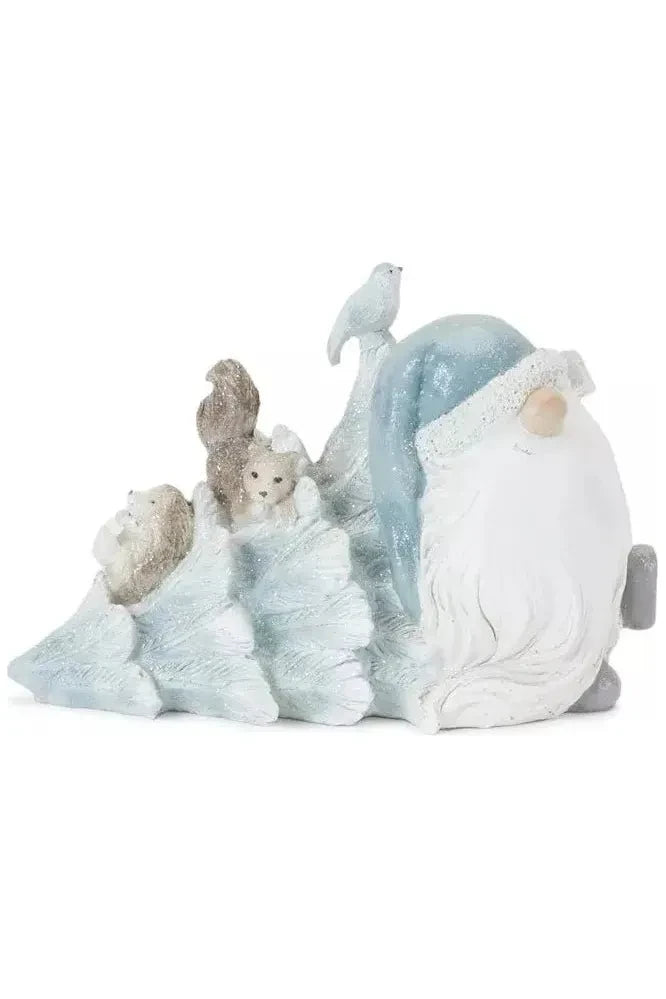 Shop For Gnome with Woodland Animals Figurine (Set of 2) at Michelle's aDOORable Creations