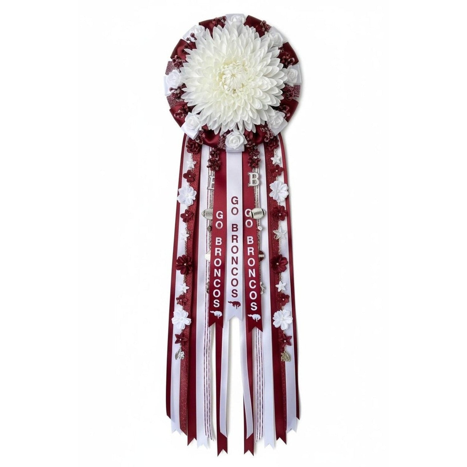Shop For Go Broncos Homecoming Ribbon, Size 9