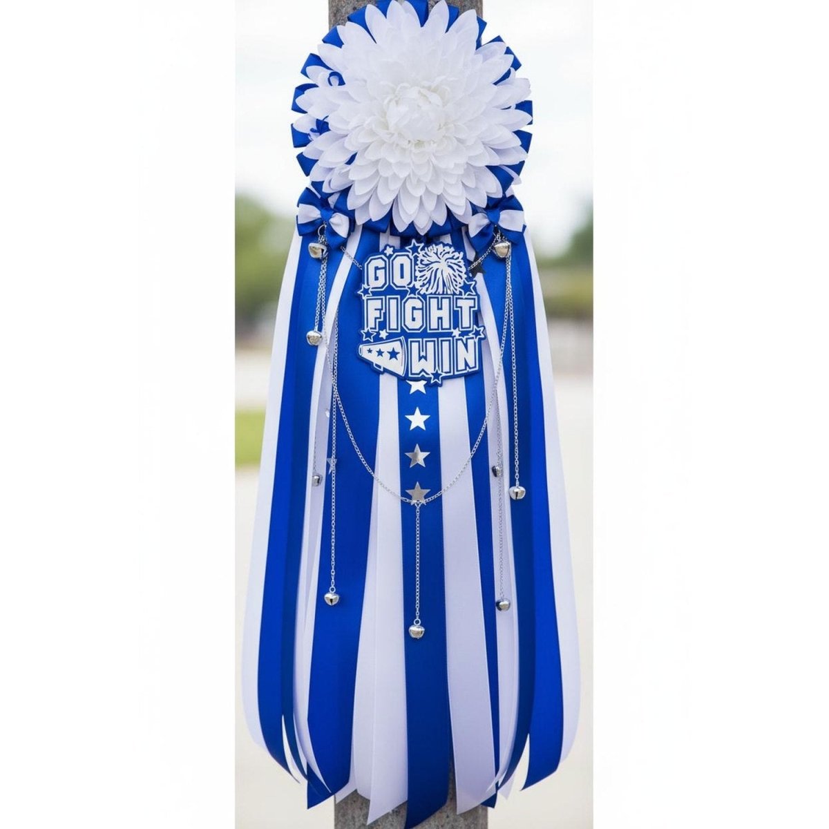 Shop For Go Fight Win Charm: Royal/White