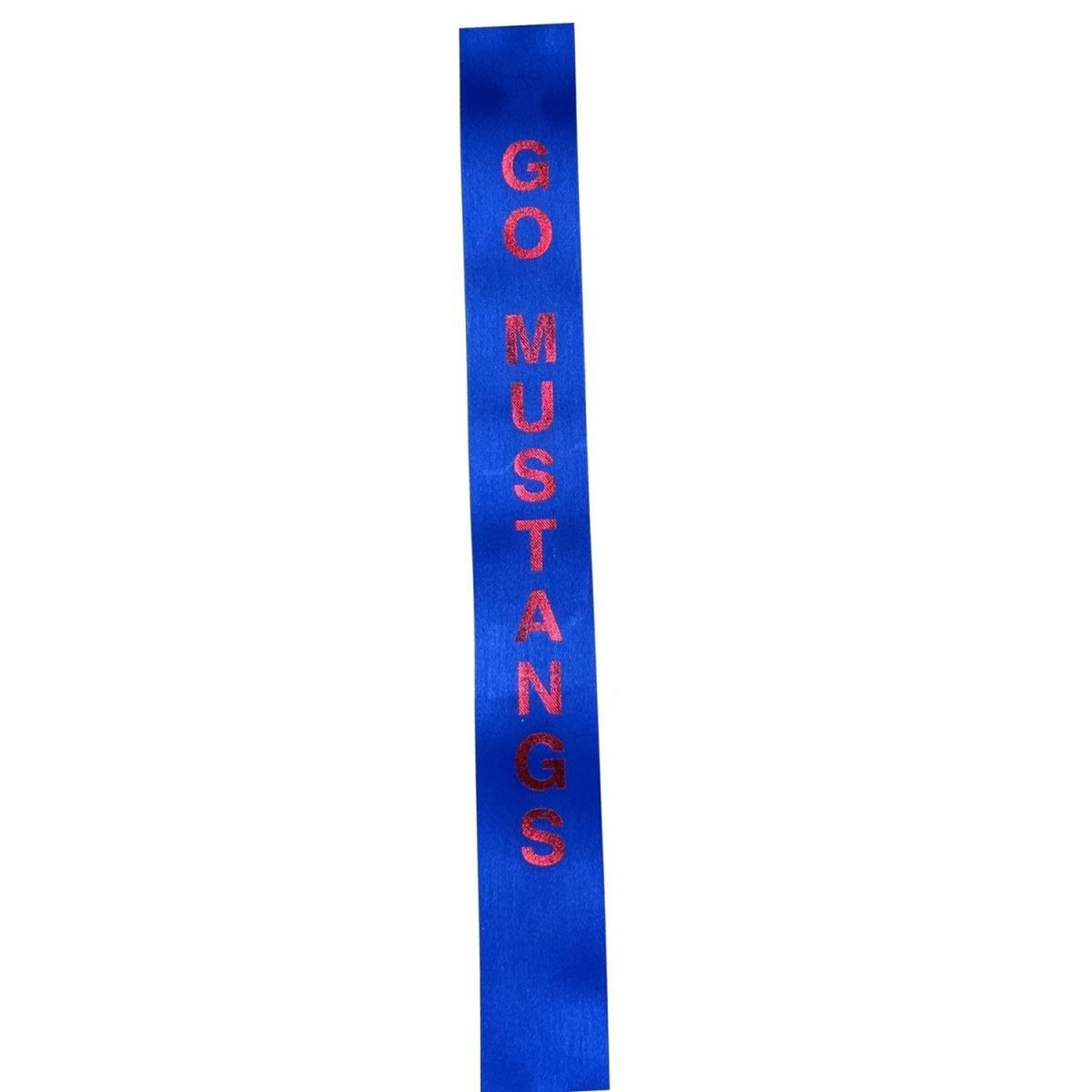 Go Mustangs Homecoming Ribbon: (Red/Royal), Size 9 – Michelle's ...