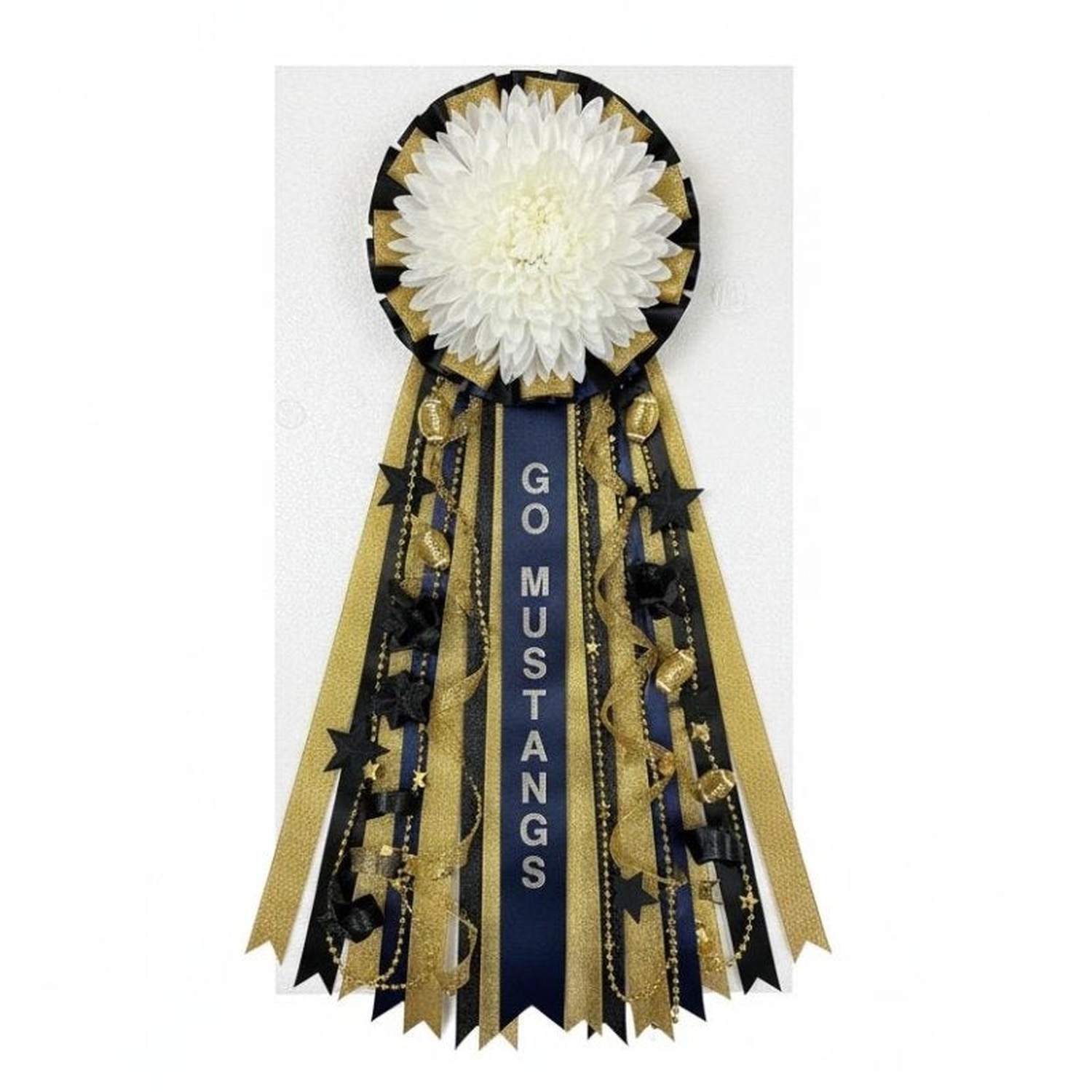 Shop For Go Mustangs Homecoming Ribbon, Size 9