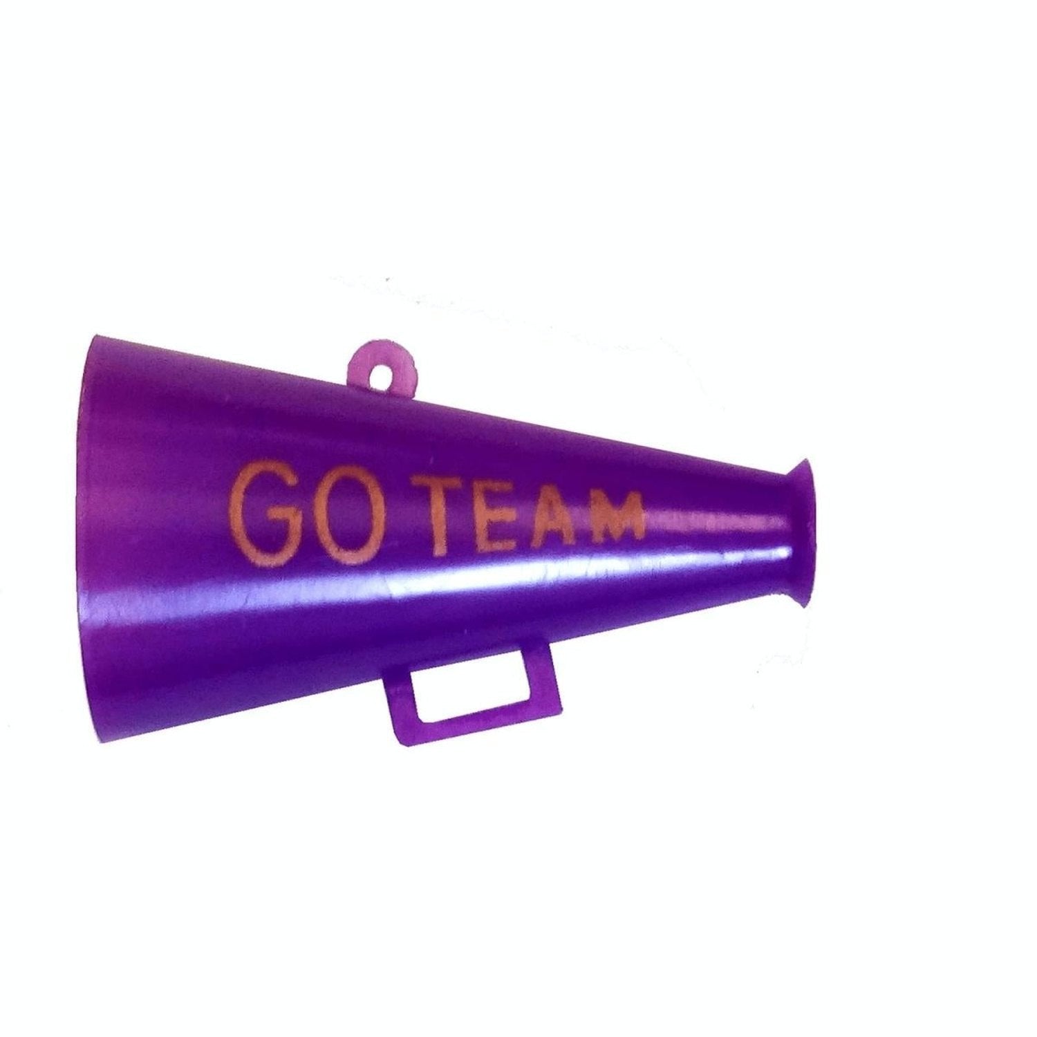 Shop For Go Team Megaphone Charm: Purple/Gold
