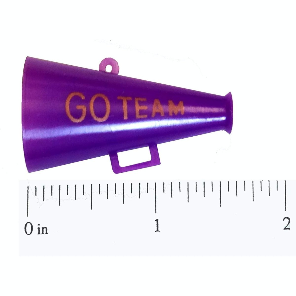 Shop For Go Team Megaphone Charm: Purple/Gold