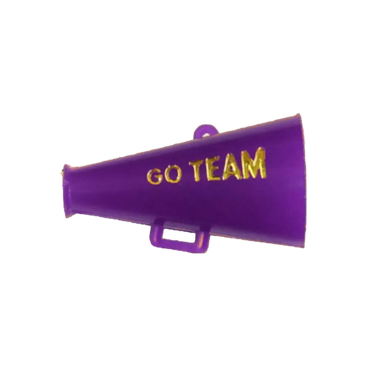 Shop For Go Team Megaphone Charm: Purple/Gold