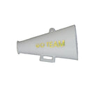 Shop For Go Team Megaphone Charm: White/Gold