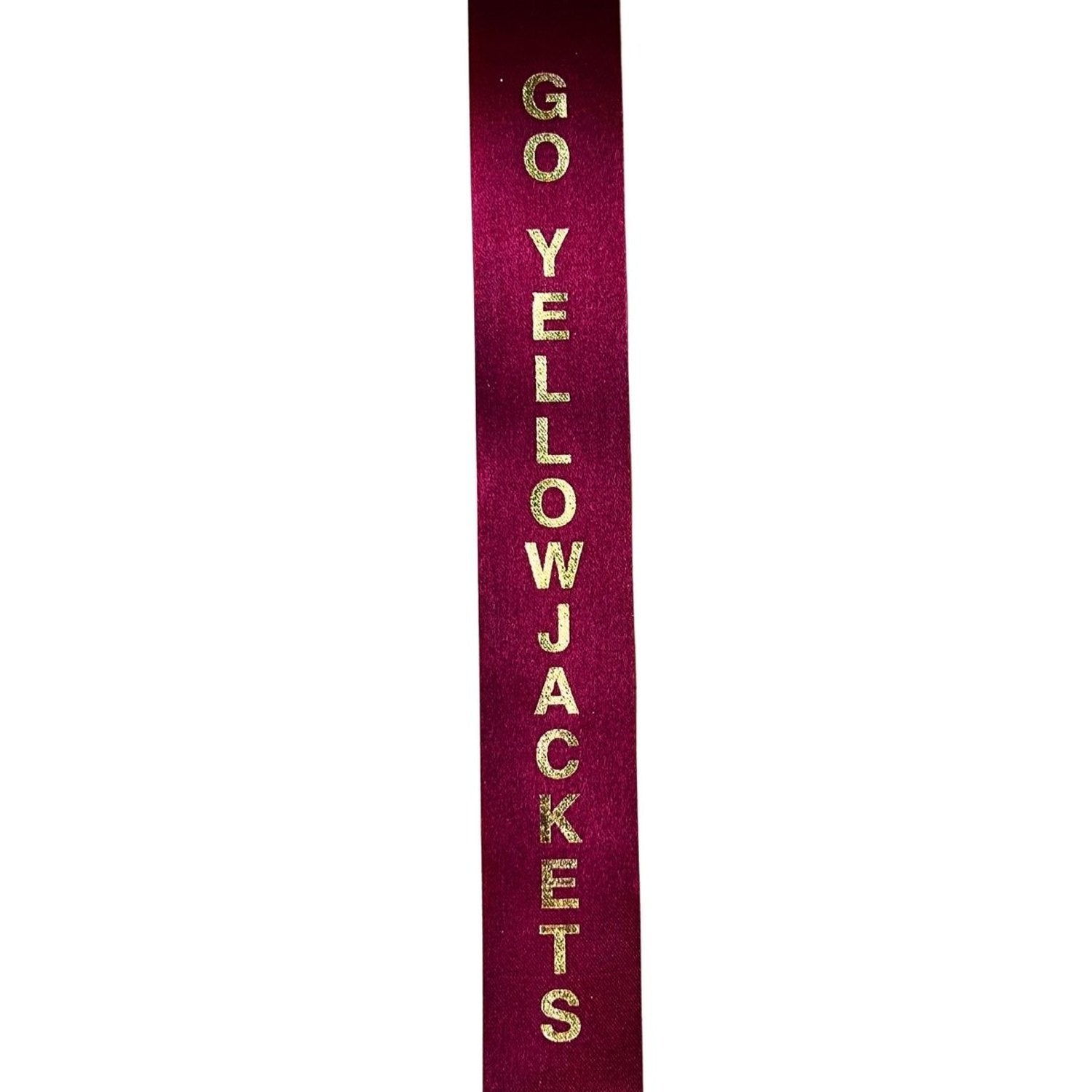 Shop For Go Yellow Jackets Homecoming Ribbon, Size 9