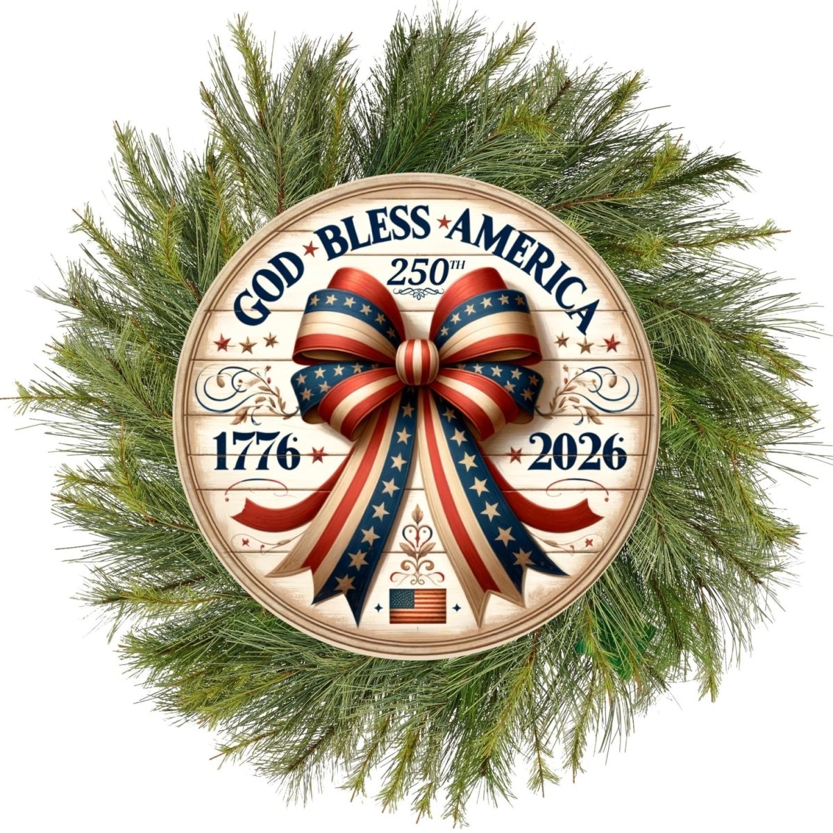 Shop For God Bless America 250th Bow Sign