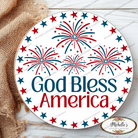 Shop For God Bless America Fireworks Sign