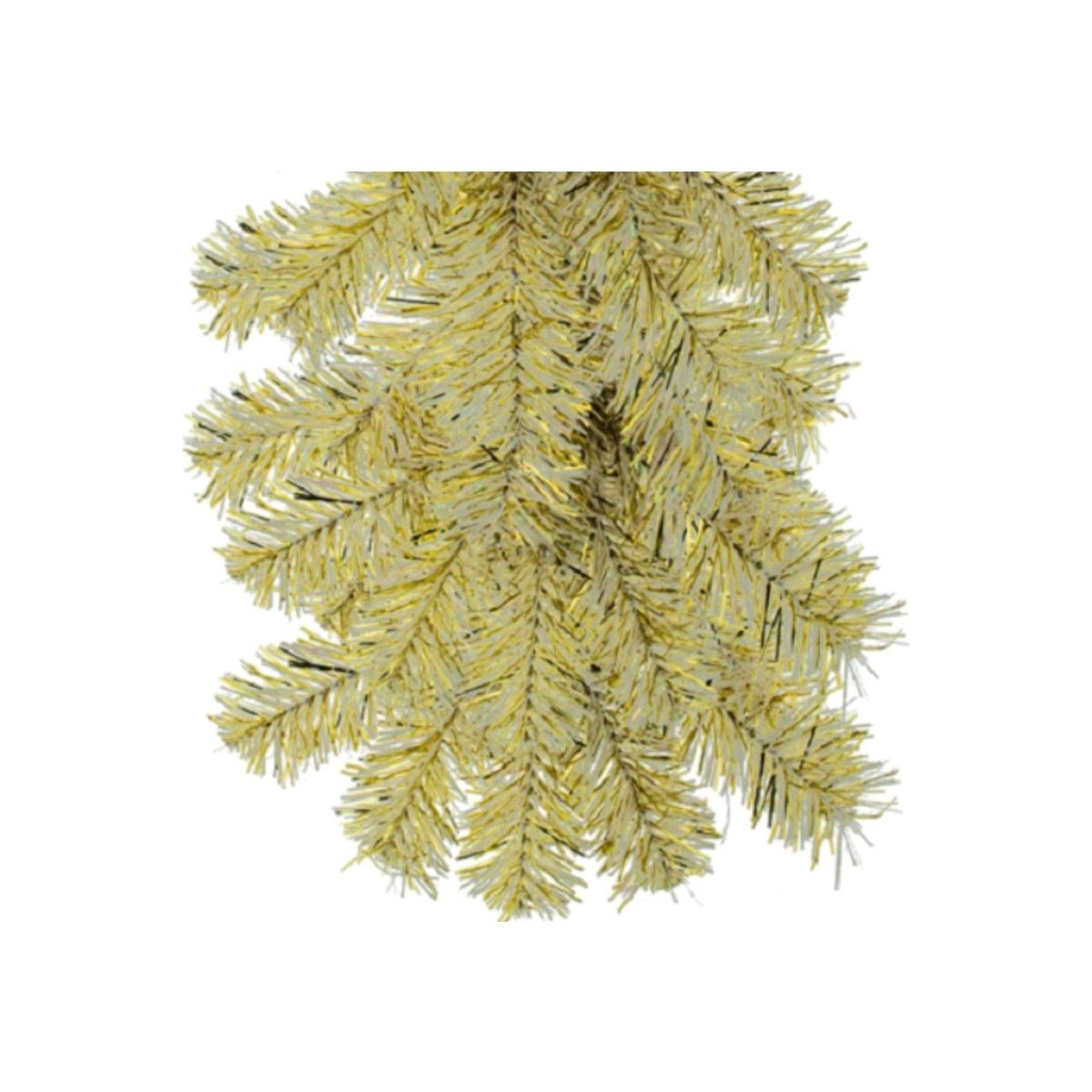 Shop For Gold & Silver Tinsel Christmas Garland