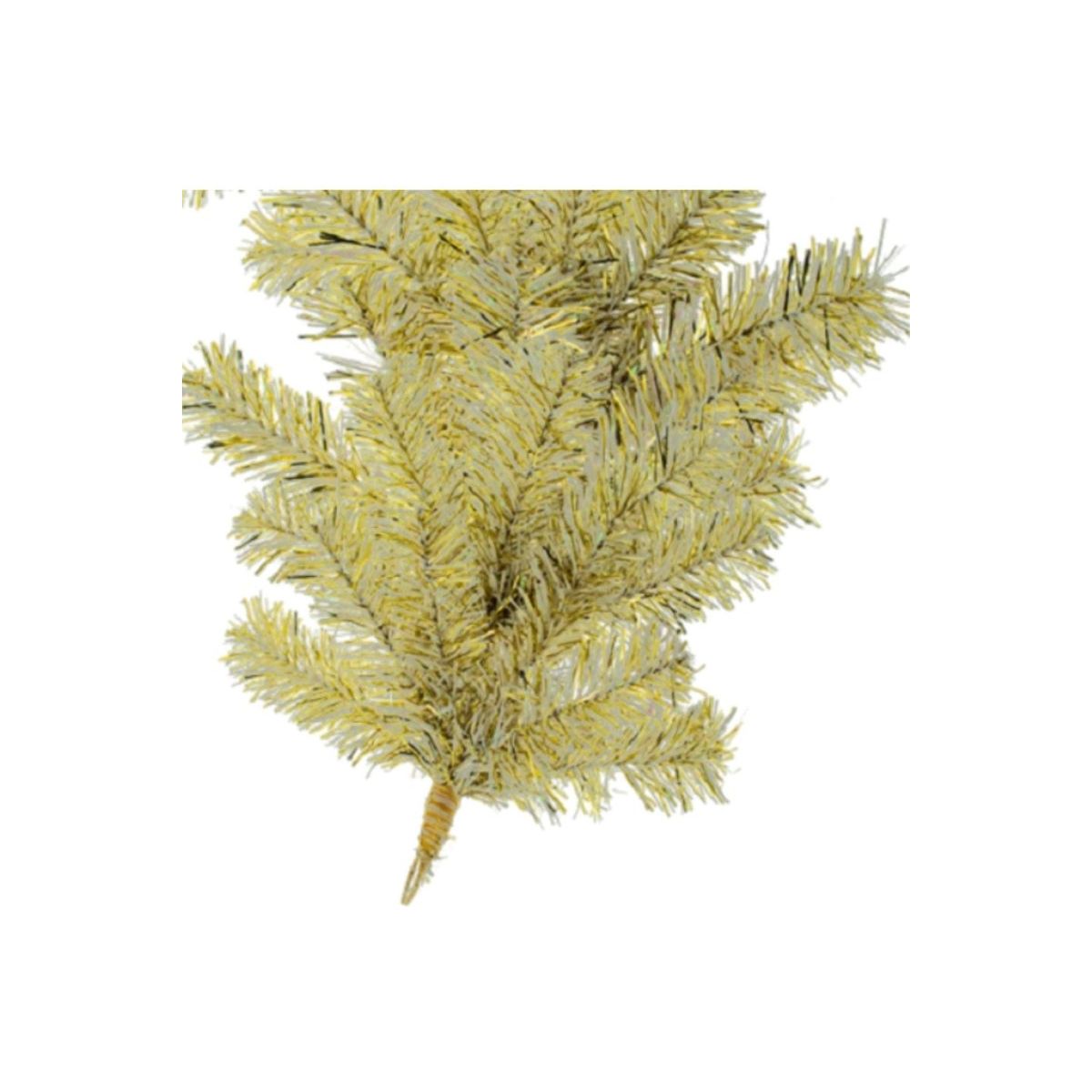 Shop For Gold & Silver Tinsel Christmas Garland