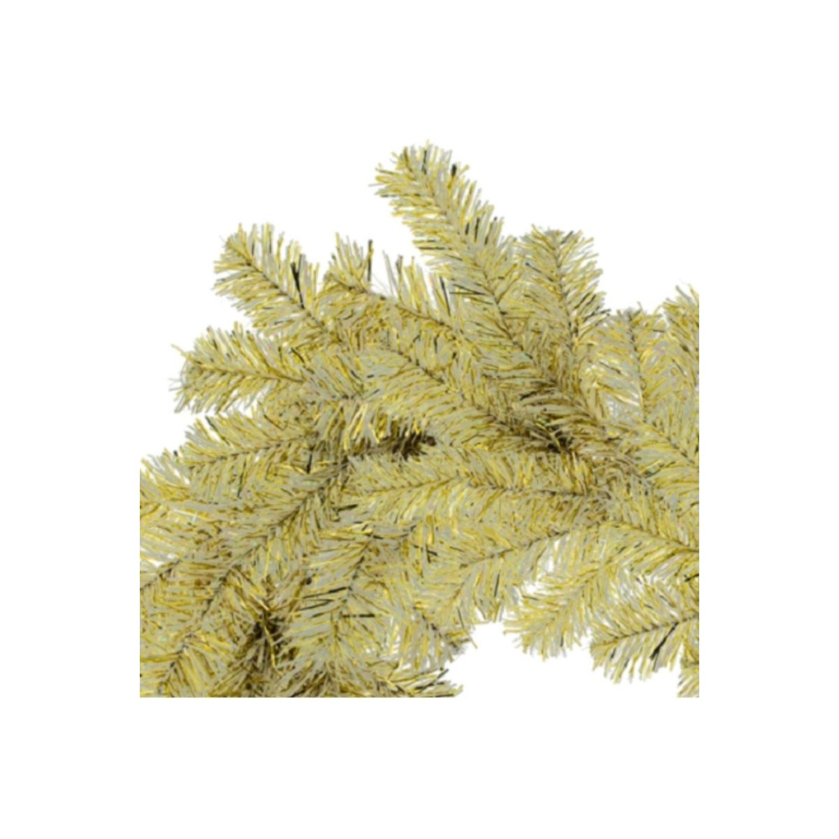 Shop For Gold & Silver Tinsel Christmas Garland