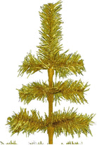 Shop For Gold Tinsel Christmas Tree