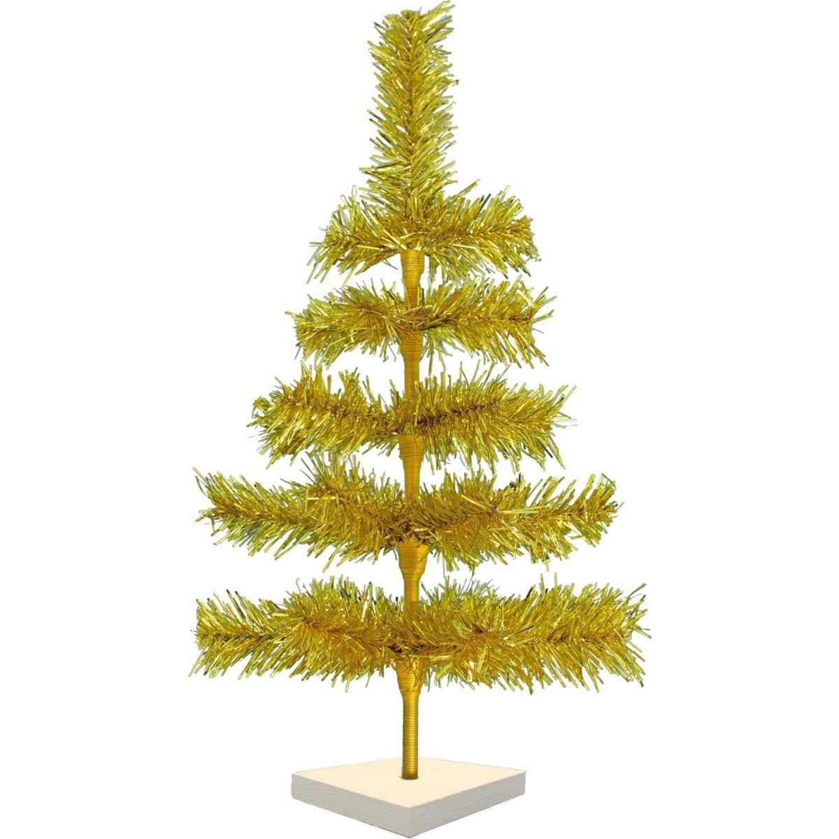 Shop For Gold Tinsel Christmas Tree