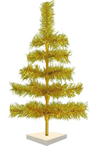 Shop For Gold Tinsel Christmas Tree