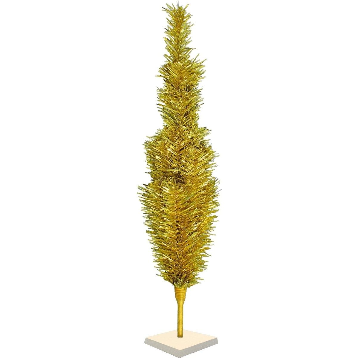 Shop For Gold Tinsel Christmas Tree
