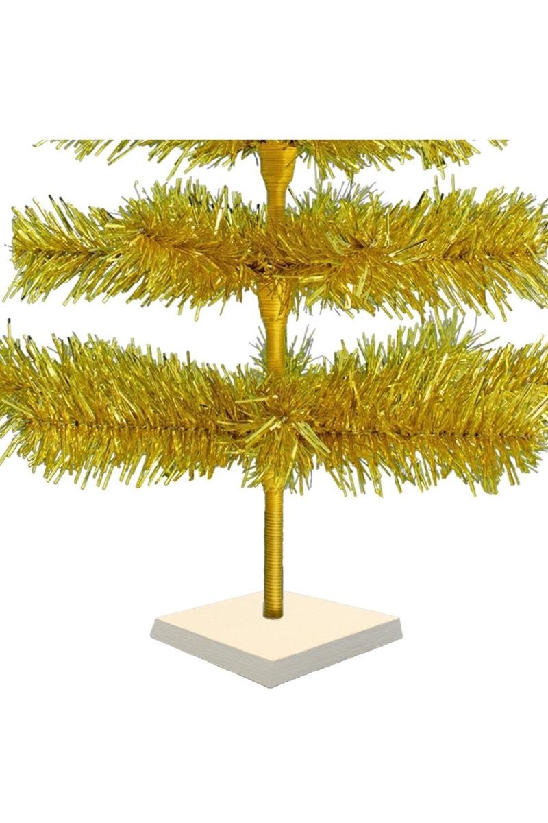 Shop For Gold Tinsel Christmas Tree