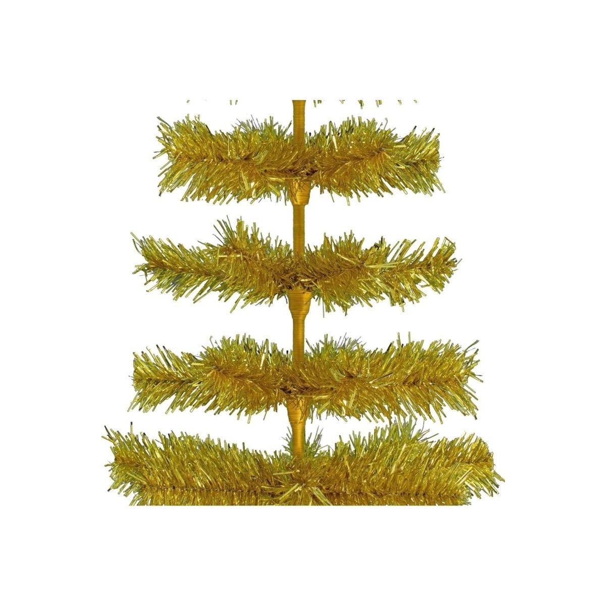 Shop For Gold Tinsel Christmas Tree