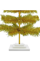 Shop For Gold Tinsel Christmas Tree