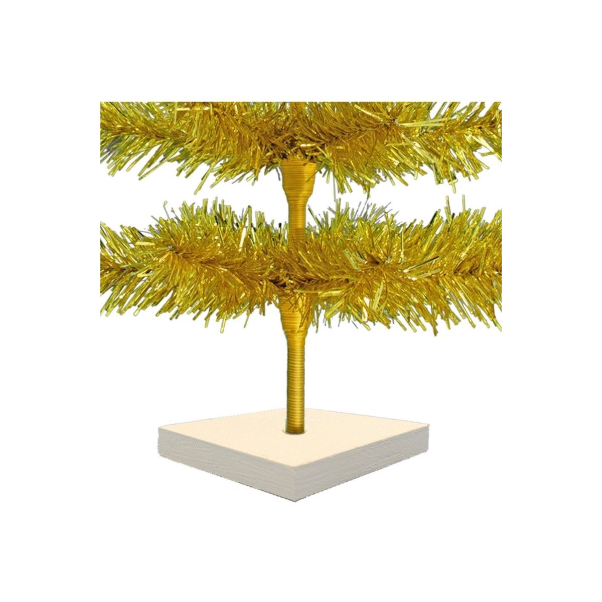 Shop For Gold Tinsel Christmas Tree
