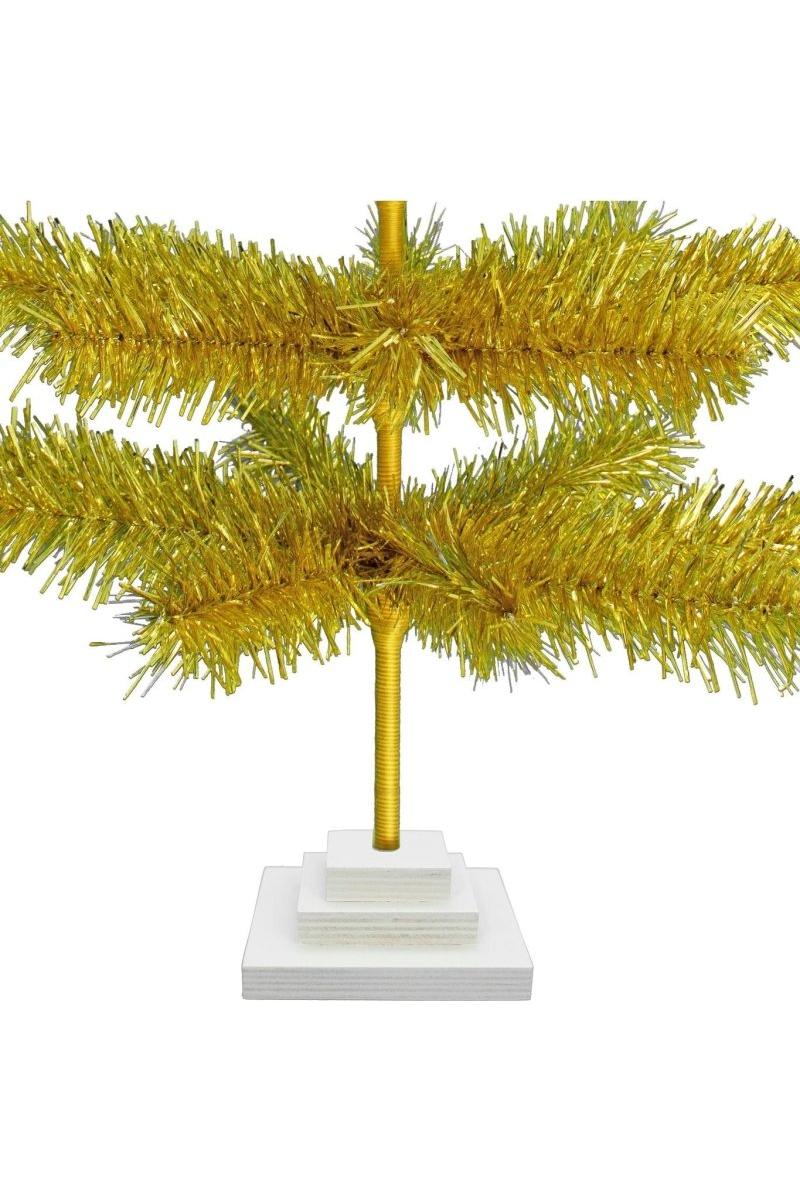 Shop For Gold Tinsel Christmas Tree