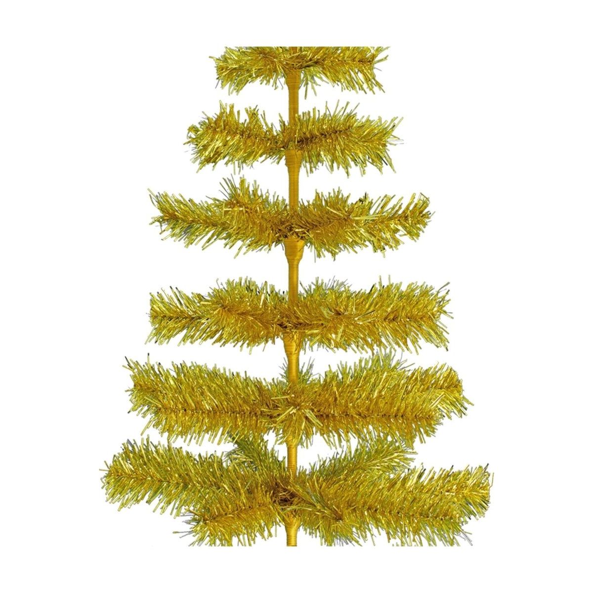 Shop For Gold Tinsel Christmas Tree