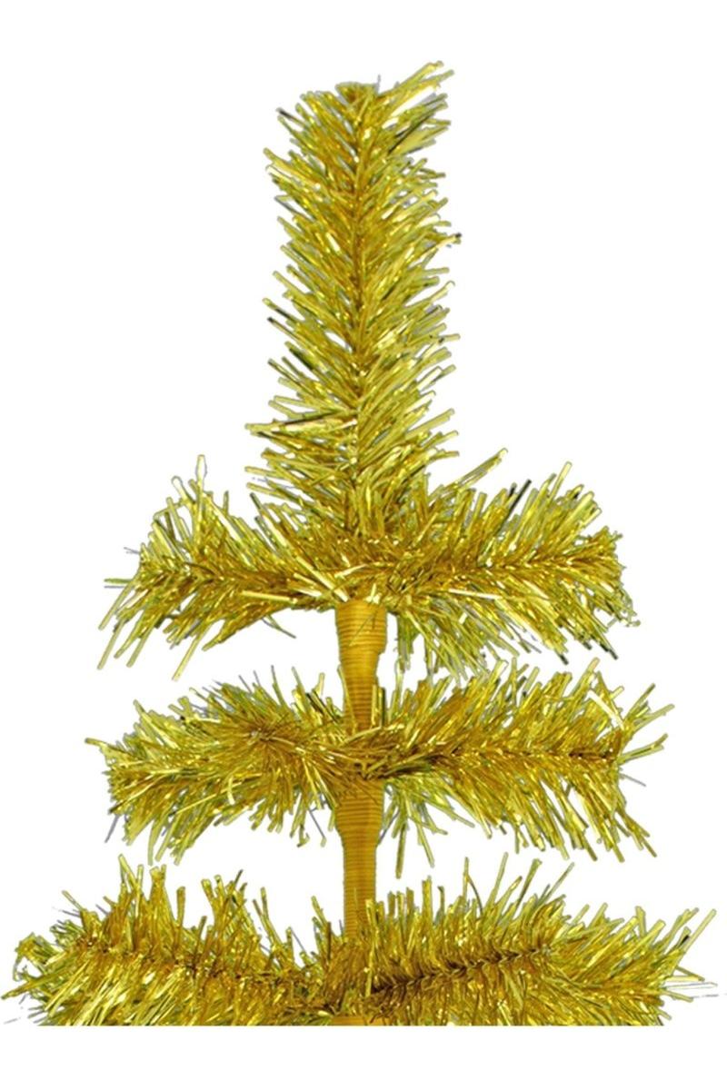 Shop For Gold Tinsel Christmas Tree