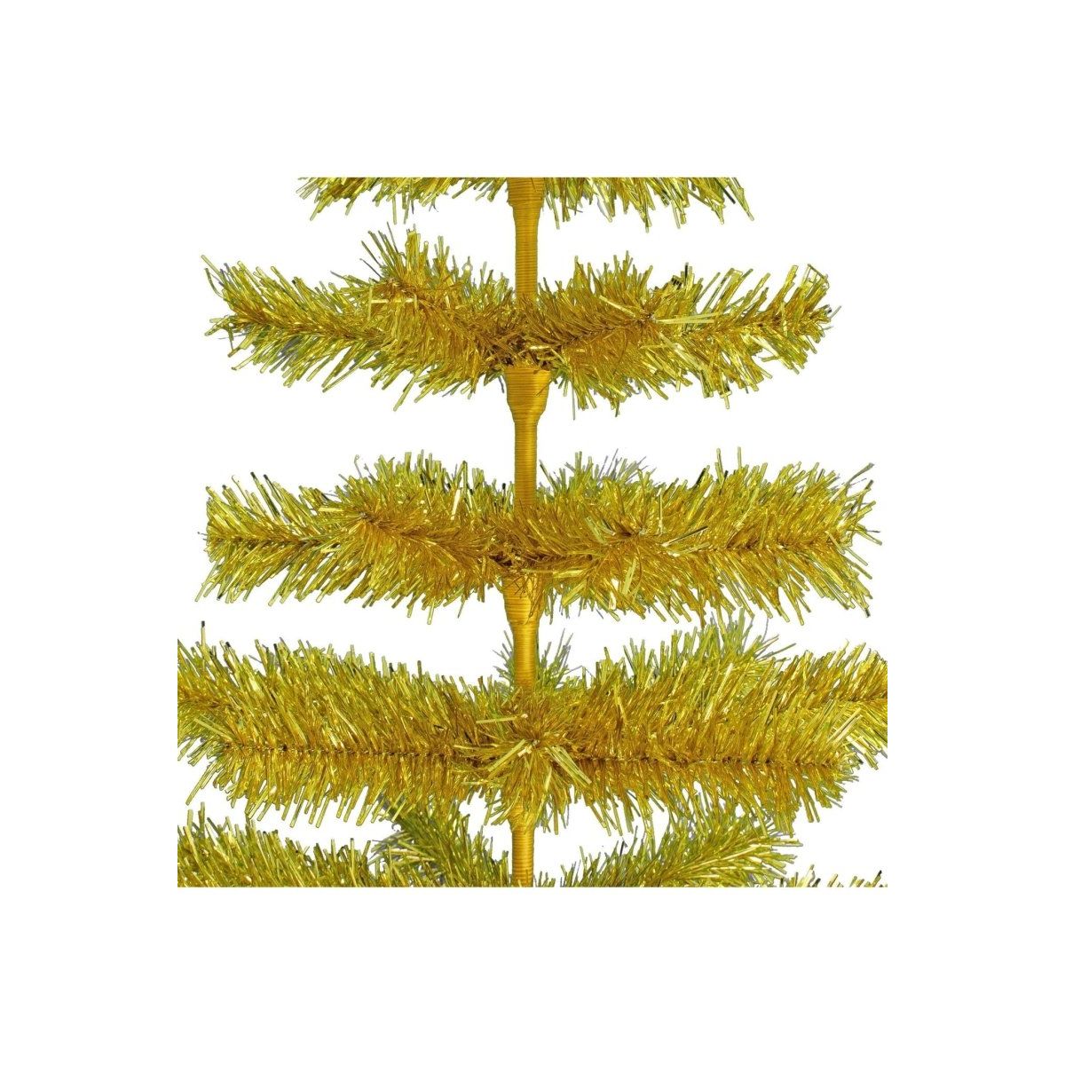 Shop For Gold Tinsel Christmas Tree