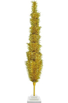 Shop For Gold Tinsel Christmas Tree