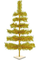 Shop For Gold Tinsel Christmas Tree