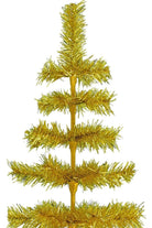 Shop For Gold Tinsel Christmas Tree