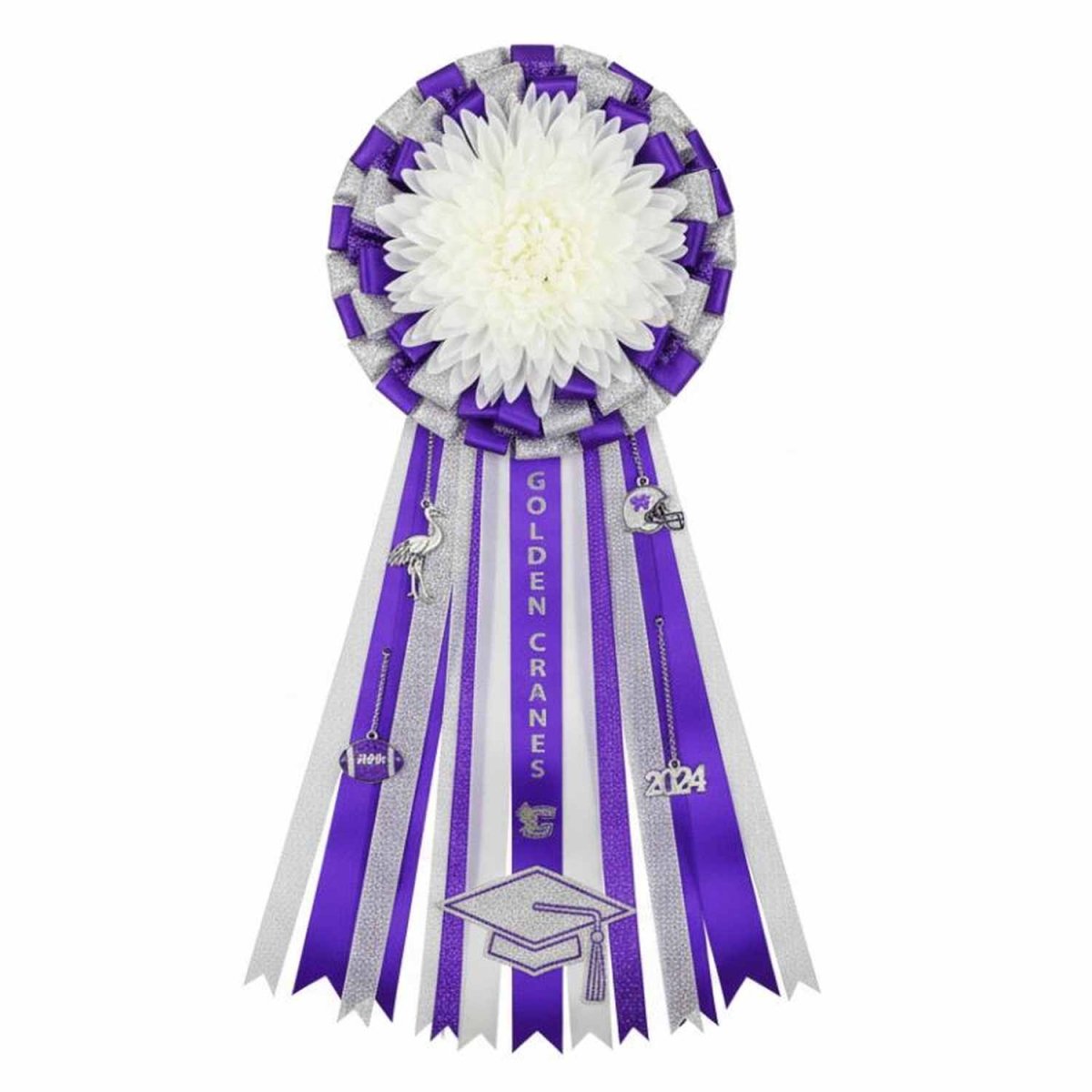Shop For Golden Cranes Homecoming Ribbon, Size 9