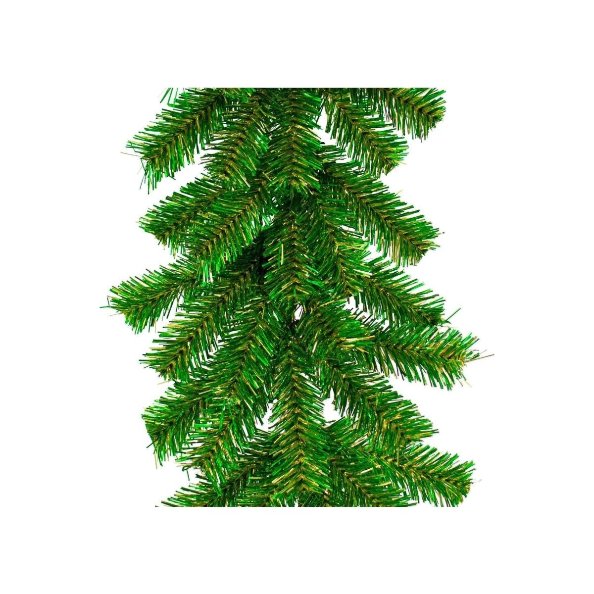 Shop For Green Gold Tinsel Christmas Garland