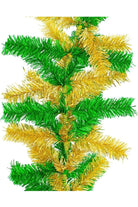 Shop For Green Gold Tinsel Christmas Garland