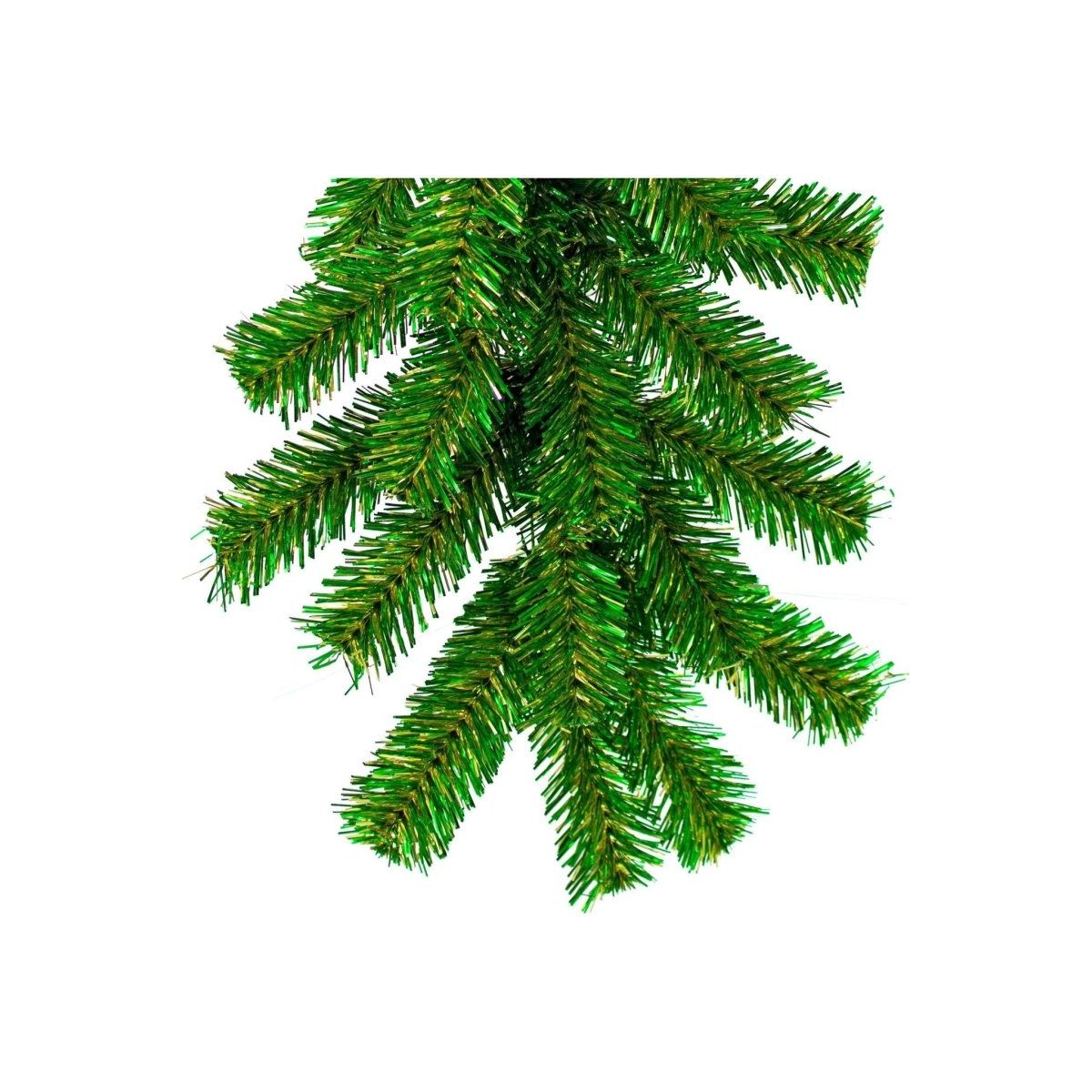 Shop For Green Gold Tinsel Christmas Garland