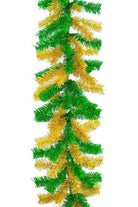 Shop For Green Gold Tinsel Christmas Garland