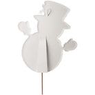 Shop For Green Scarf Snowman (Stake/Hanger/Easel)