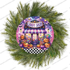 Shop For Halloween Candy Shop Round Sign