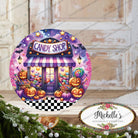Shop For Halloween Candy Shop Round Sign