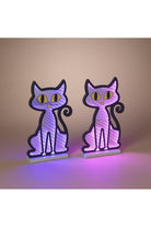 Shop For Halloween Cat Infinity Light Display 15"H