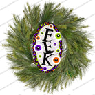 Shop For Halloween Eyeballs EEK Oval Sign