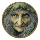 Shop For Halloween Green Witch Face Metal Sign