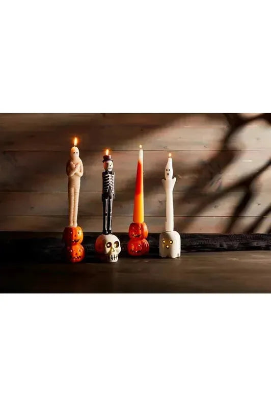 Shop For Halloween LED Taper Candle Set at Michelle's aDOORable Creations