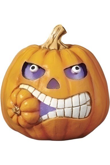 Shop For Halloween Lighted Pumpkin Face at Michelle's aDOORable Creations